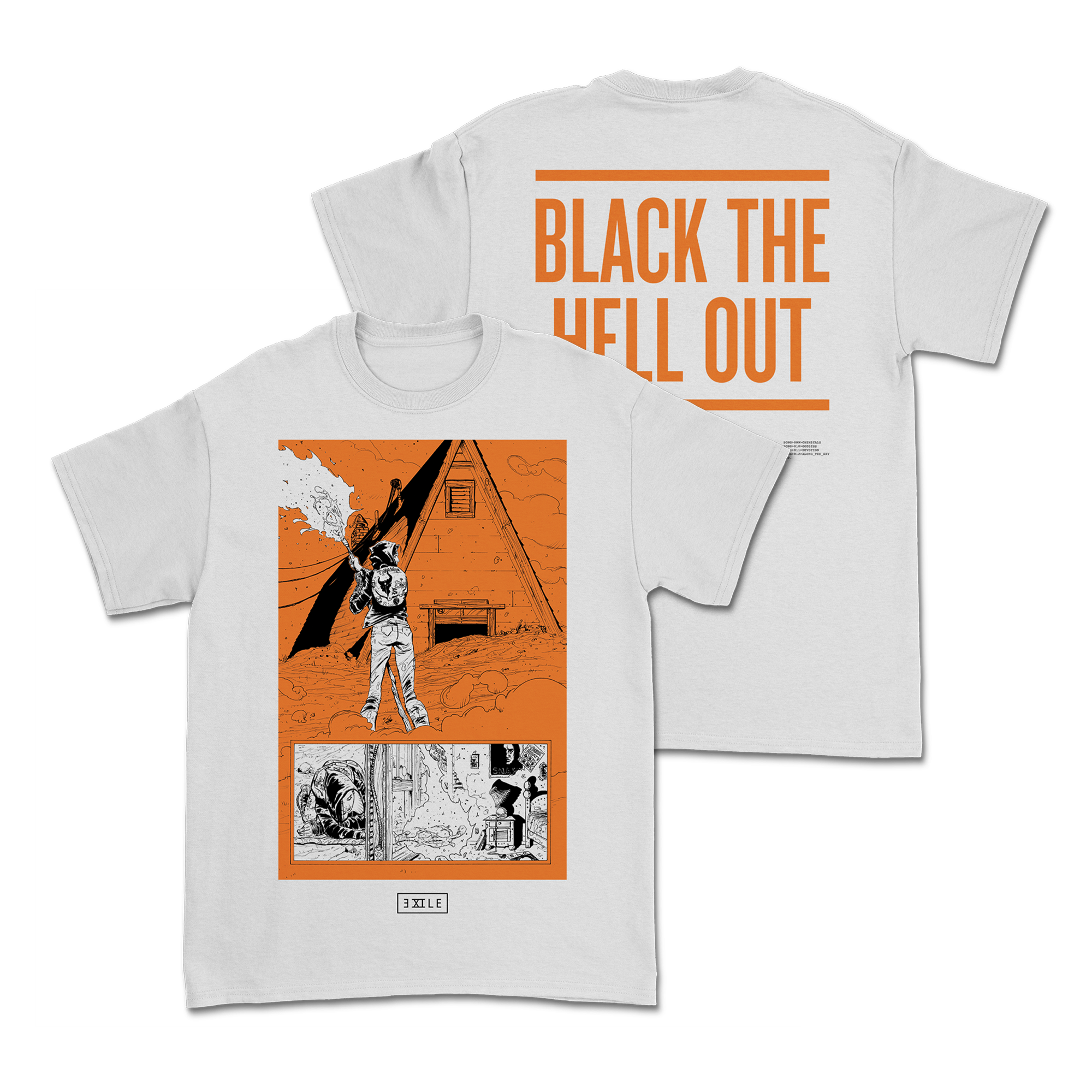 Black Out Comic T-Shirt